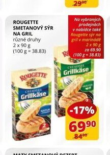 ROUGETTE SMETANOVÝ SÝR NA GRIL