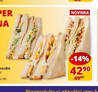 SENDVIČE VAVŘÍK