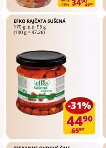 Efko rajčata sušená
