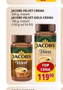 Jacobs Velvet crema, Jacobs Velvet gold crema