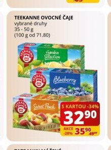 Teekanne ovocné čaje