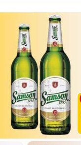 Samson světlý ležák 12 0,5 l, sklo