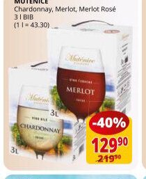 Mutěnice Chardonnay, Merlot, Merlot Rosé 3 l BIB