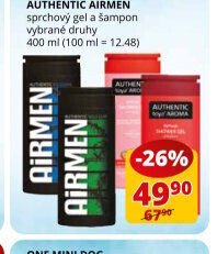 Authentic Toya Aroma sprchový gel / Airmen sprchový gel