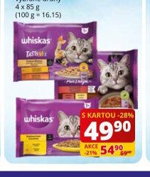 Whiskas kapsička vybrané druhy 4 x 85 g