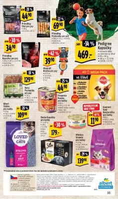 akční leták Albert 9.8.2023-15.8.2023