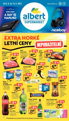 akční leták Albert 9.8.2023-15.8.2023