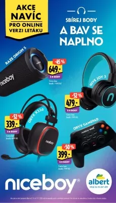 akční leták Albert 9.8.2023-15.8.2023