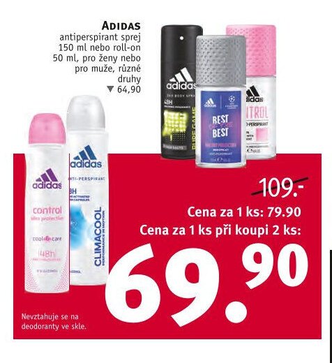 Adidas antiperspirant