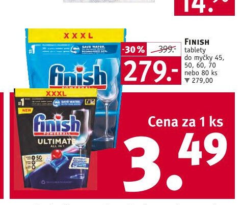 Finish tablety do myčky