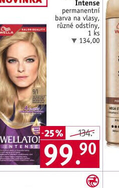 Barva na vlasy Wellaton Intensive Wella