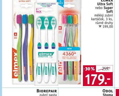 Kartáček na zuby Elmex