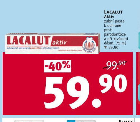 Pasta na zuby Aktiv Lacalut