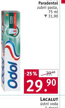 Pasta na zuby Stoma Paradentol Odol