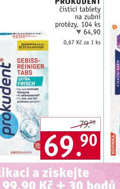 Tablety na zubní protézy Prokudent