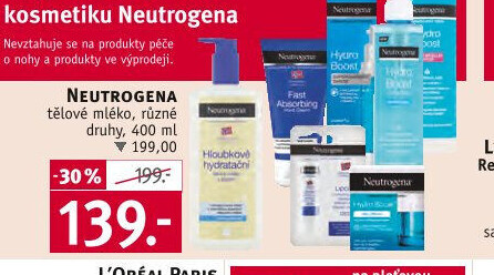 Tělové mléko Neutrogena