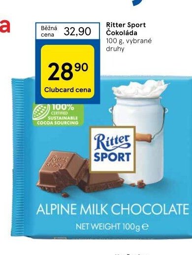 Ritter Sport Čokoláda