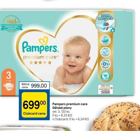 Pampers premium care Dětské pleny