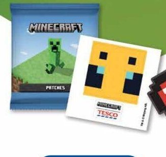 Minecraft nášivky