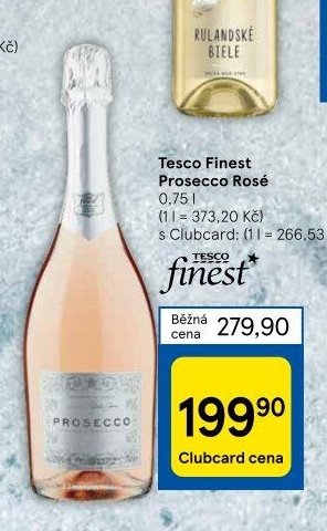 Tesco Finest Prosecco Rosé