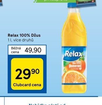 Relax 100% Džus 1 l