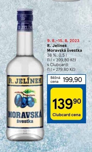 R. Jelínek Moravská švestka