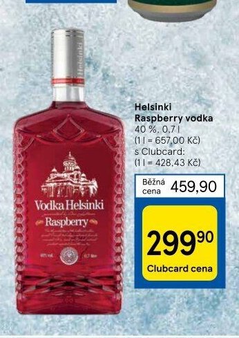 Helsinki Raspberry vodka
