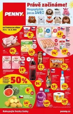 akční leták Penny Market 10.8.2023-16.8.2023