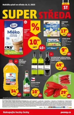 akční leták Penny Market 10.8.2023-16.8.2023