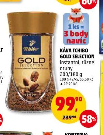 Káva Tchibo Gold Selection
