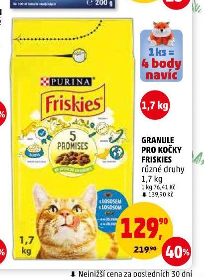 Granule pro kočky Friskies