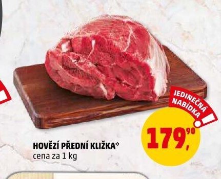 HOVĚZÍ PŘEDNÍ KLIŽKA
