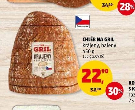 CHLÉB NA GRIL