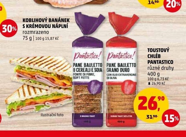 TOUSTOVÝ CHLÉB PANTASTICO