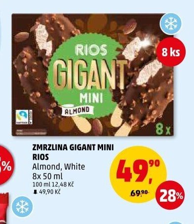 ZMRLZINA GIGANT MINI RIOS Almond, White 8x 50 ml