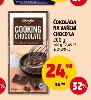 Čokoláda na vaření Choco'la