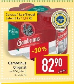 Gambrinus Originál
