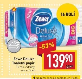 Zewa Deluxe Toaletní papír