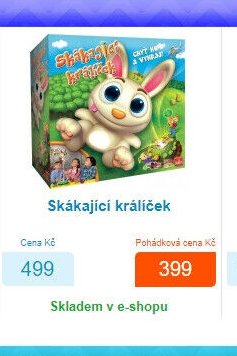 Skákající králíček
