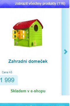 Zahradní domeček