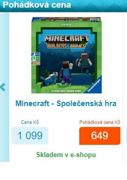 Minecraft - Společenská hra