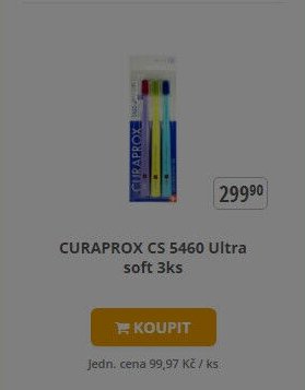 CURAPROX CS 5460 Ultra soft 3ks