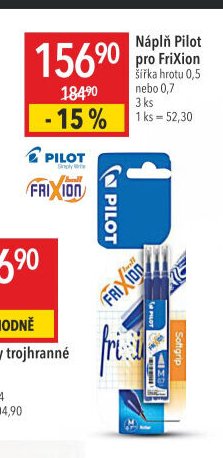 Náplň Pilot pro FriXion