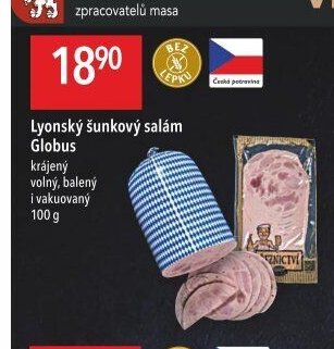 Lyonský šunkový salám Globus