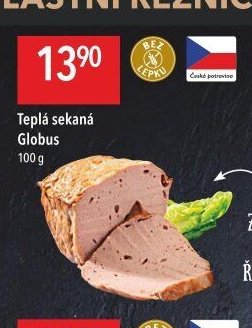 Teplá sekaná Globus