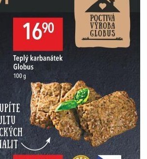 Teplý karbanátek Globus