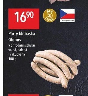 Párty klobáska Globus