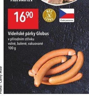 Vídeňské párky Globus