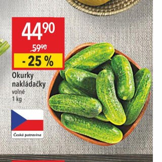 Okurky nakládačky