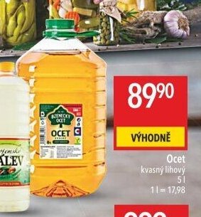 Ocet kvasný lihový